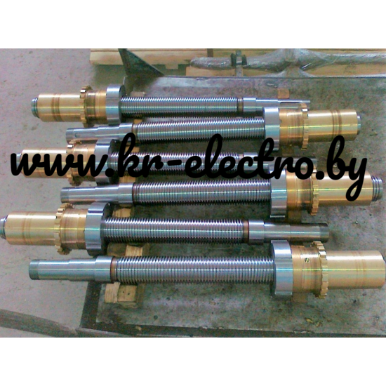 Вал-шестерня для редуктора тали Вал-шестерня для редуктора тали