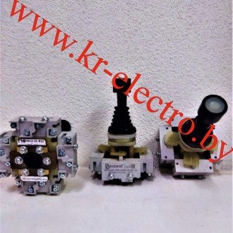 Джойстик ПК-12 базовый (2 оси, IP54, 10А 380В) Джойстик ПК-12 базовый (2 оси, IP54, 10А 380В)