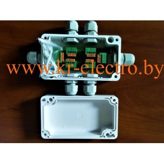 Разветвитель RS-422/485 РК-1 с питанием 24В DC (IP68, алюминиевый корпус, 2 порта) Разветвитель RS-422/485 РК-1 с питанием 24В DC (IP68, алюминиевый корпус, 2 порта)