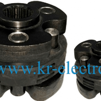 Муфта соединительная для редуктора (стальная, Ø50 мм) Муфта соединительная для редуктора (стальная, Ø50 мм)