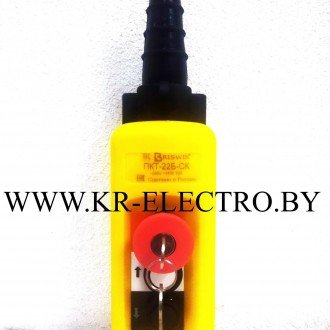 Пост управления ПКТ-22-Б-СК для талей (реверсивное управление, IP65) Пост управления ПКТ-22-Б-СК для талей (реверсивное управление, IP65)