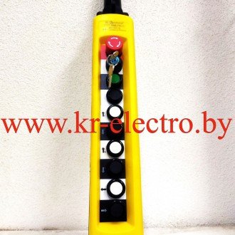 Пост управления ПКТ-96Б-ПК-С для кран-балок (2-скоростные двигатели) Пост управления ПКТ-96Б-ПК-С для кран-балок (2-скоростные двигатели)