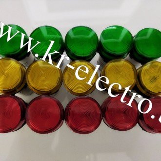 Светосигнальный модуль АД-22 (LED, 24В DC, 3 цвета, монтаж на DIN-рейку) Светосигнальный модуль АД-22 (LED, 24В DC, 3 цвета, монтаж на DIN-рейку)