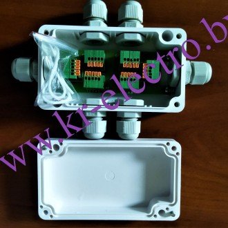 Разветвитель RS-485 ПР-4 (2 порта, поликарбонатный корпус, IP65) Разветвитель RS-485 ПР-4 (2 порта, поликарбонатный корпус, IP65)