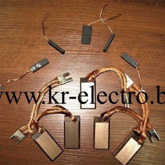 Щетка графитовая 611ОМ для электродвигателей 12-100А (М1/МГ/МГ4/МГС5)