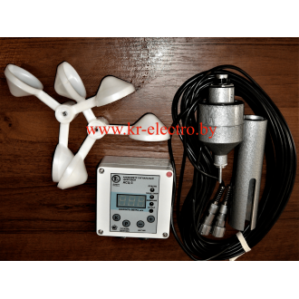 Анемометр цифровой АСЦ-3 с пороговой сигнализацией (для кранов, 220В AC) Анемометр цифровой АСЦ-3 с пороговой сигнализацией (для кранов, 220В AC)