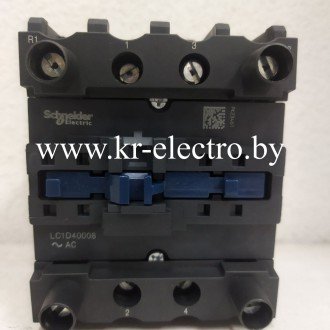 Контактор LC1-D40008 48В DC для тельферов (4NO, 100А, степень загр. AC-3)
