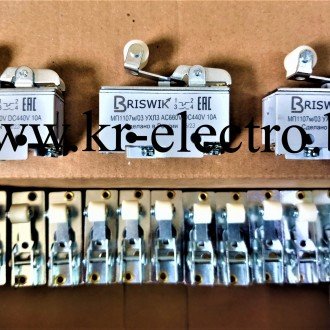 Микропереключатель МП-1107 универсальный (AC/DC, 10А, штоковый) Микропереключатель МП-1107 универсальный (AC/DC, 10А, штоковый)