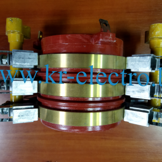 Блок контактных колец ротора (бронза БрОФ6.5-0.15, 6 колец, IP55)